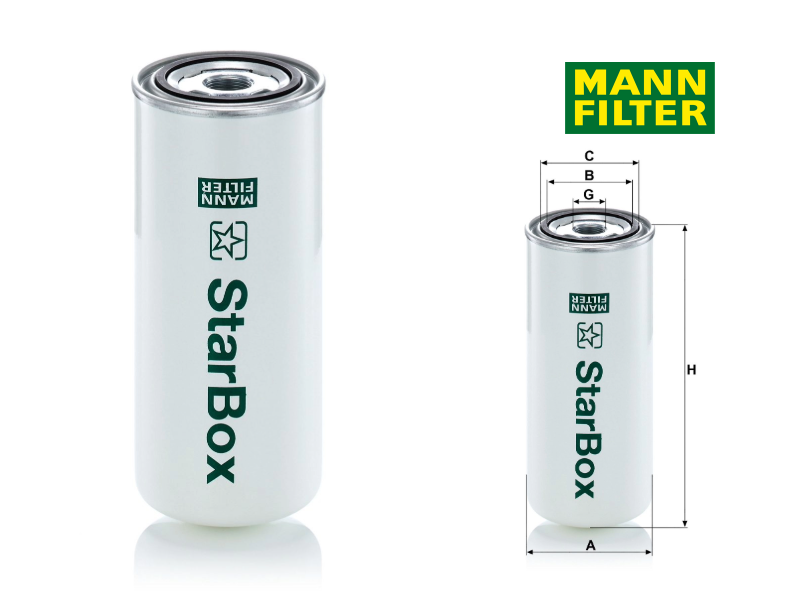 Filter ulja LB962/20 MANN
