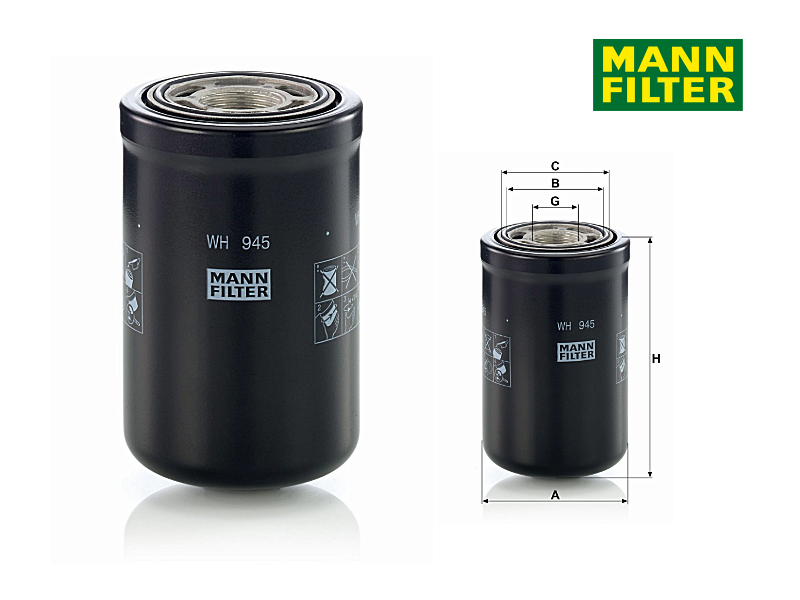 Filter hidraulike WH945 MANN